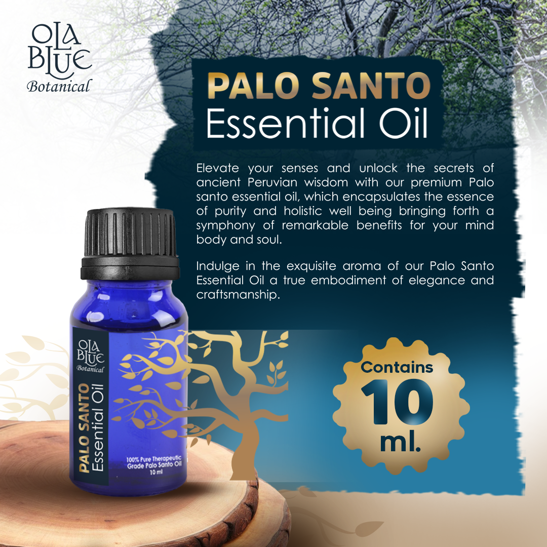 Palo Santo Essential Oil. Premium Therapeutic Grade Oil- 20 & 10ml