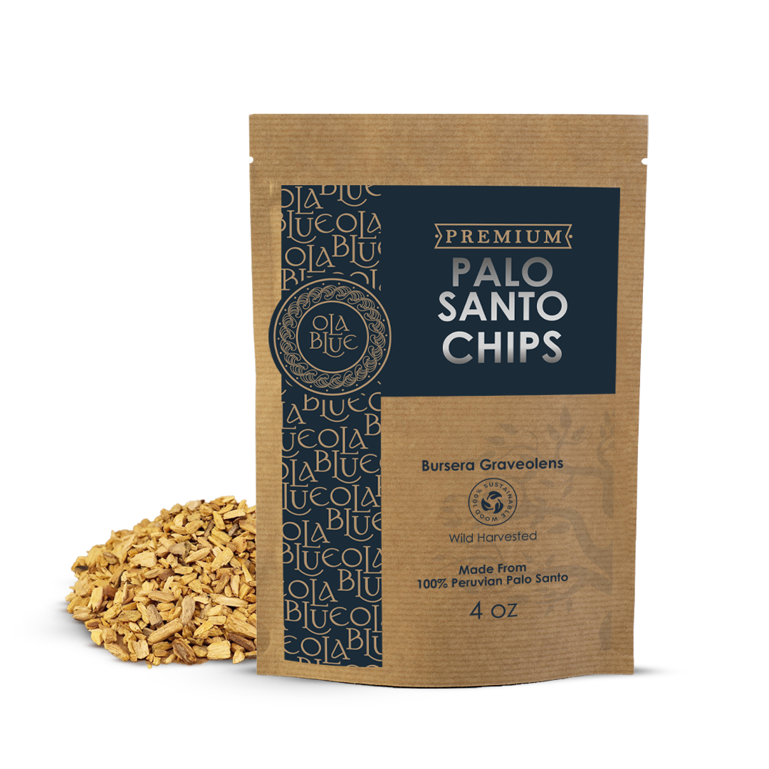 Palo Santo Chips - Natural and Sustainable from Peru 4oz