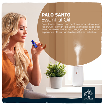 Palo Santo Essential Oil. Premium Therapeutic Grade Oil- 20 & 10ml