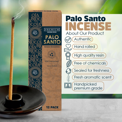 Palo Santo Incense Sticks (12 Pack) from Peru