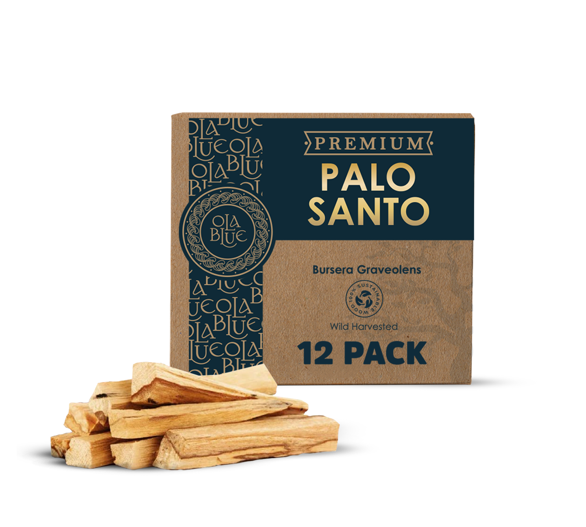 Palo Santo Sticks Premium Resin (12-Pack)