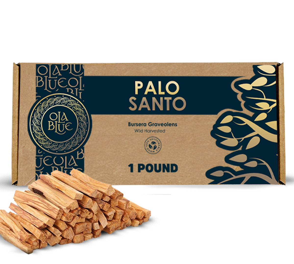 Premium Palo Santo Sticks Bulk (1Pound) from Peru